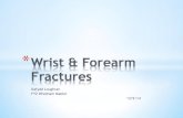 Wrist fractures - Dafydd Loughran