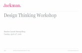 Jackman Reinvents: Design Thinking Workshop at HumberLaunch Part 2