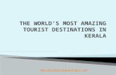 The world’s most amazing tourist destinations in kerala