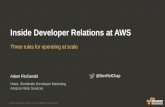 Inside Developer Relations at AWS