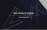 Verb tense in English - Past