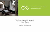 Crowdfunding Lab Padova - 15.07.2016