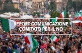 Report Comunicazione Comitato per il No dei Costituzionalisti