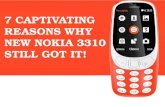 7 Captivating Reasons Why New Nokia 3310 Still Got It