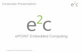 E2c corporate presentation