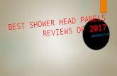 Best Shower Head Panels Reviews of 2017