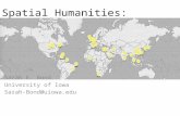 Spatial Humanities: The Final Frontier?