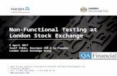 Exactpro Non-Functional Testing at  London Stock Exchange