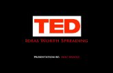 Eric Stocky: TED Talk Evaluation Presentation