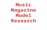 Music Magazine Model Analysis