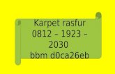 PROMO!! 0812-1923-2030 (TSEL)  Jual KARPET RASFUR, Gudang Grosir  KARPET RASFUR