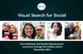 Ditto Social Photo Insights for Starbucks Dunkin Donuts This Holiday Season
