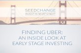 Finding Uber - An Inside Look at Early Stage Investing
