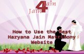 How to Use the Best Haryana Jain Matrimony Website
