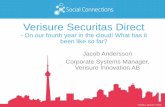 Verisure Securitas Direct: On our fourth year in the Cloud! What has it been like so far?