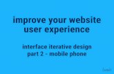 improve ux with interface iterative design -part 2