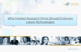 Why market research firms should embrace latest technologies