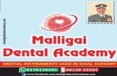 Oral & Maxilofacial Surgery instruments - 29 , Malligai Dental Academy