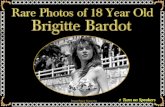 18 Year Old Brigitte Bardot 1952