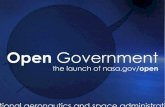 NASA Open Government Initiative