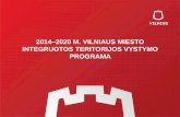 Vilniaus miesto integruotos teritorijos vystymo programos pristatymas