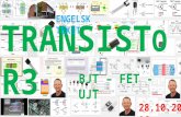 2016.10.29   transistor 3 - engelsk tekst - bjt-fet-ujt - sven age eriksen v.02  Sven Åge Eriksen  -  Fagskolen Telemark