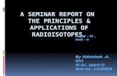 Radioisotope technique and methods
