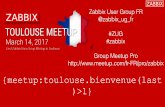 Présentation des nouveautés de Zabbix 3.2 - Zabbix Toulouse #1 - ZUG
