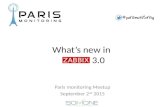 What's new in Zabbix 3.0