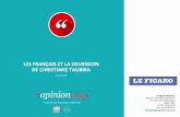 Les Français et la démission de Christiane Taubira - Le Figaro - Par OpinionWay - 29 janvier 2016