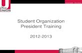 President training 2012-13