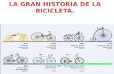 LA GRAN HISTORIA DE LA BICICLETA
