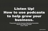 How Marketers Can Win With Podcasts