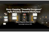 Story mapping Dreadful Dungeons. Agile practices beyond workplace