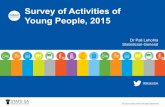 Survey of activities of young people, 2015