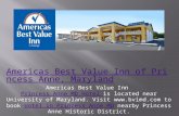 Americas Best Value Inn of Princess Anne, Maryland