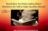 Buy YouTube Subscribers Service to Increase Conversion Rate