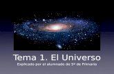 Tema 1. el universo