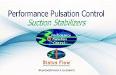 Suction Stabilizers for Pulsation Control