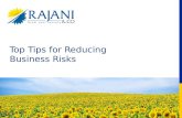Top tips for reducing business risk