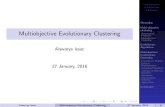Multi-objective Evolutionary Clustering : A survey