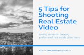5 Tips for shooting real estate video tours!