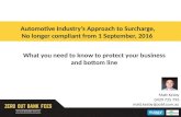 Automotive industry update on surcharge nupay and zero out bank fees