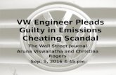 VW engineer pleads guilty in emissions cheating scandal