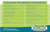 Cerner/BVHS Kickoff Timeline