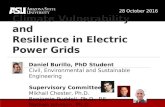 Climate Vulnerability and Resilience in Electric Power Grids