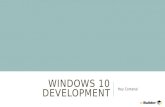 Code Camp - Presentation - Windows 10 - (Cortana)