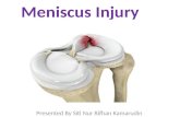 Meniscus injury