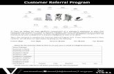 Customer Referral Program USA