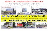Outdoor Advertising Agencies in Hyderabad & Secunderabad / India